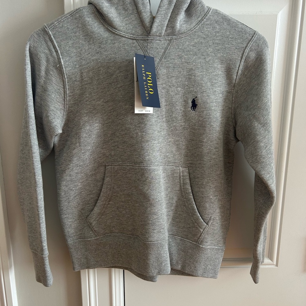Polo by Ralph Lauren Gray Hoodie